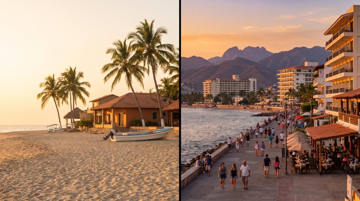 Bucerías vs Puerto Vallarta para invertir en terrenos