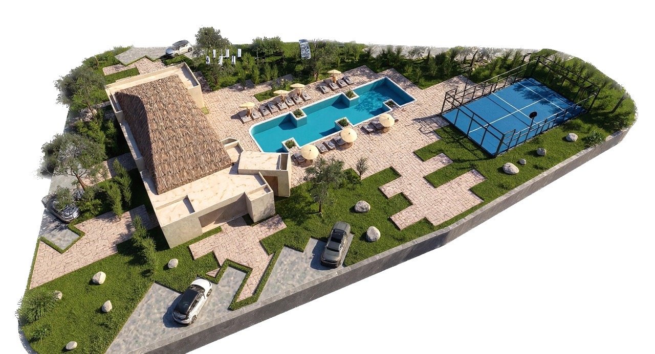 Plano del conjunto Los Robles Residencial