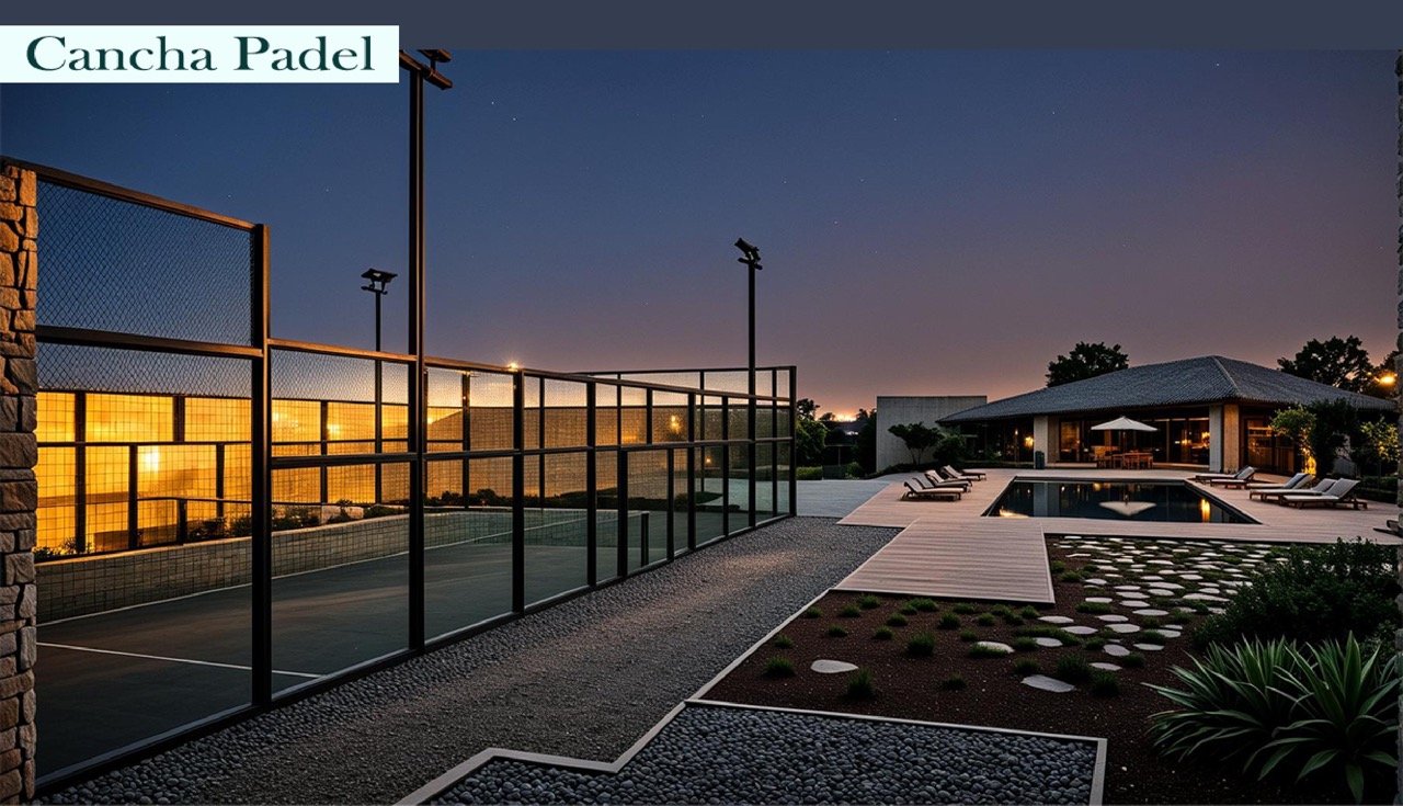 Render de áreas comunes Los Robles Residencial