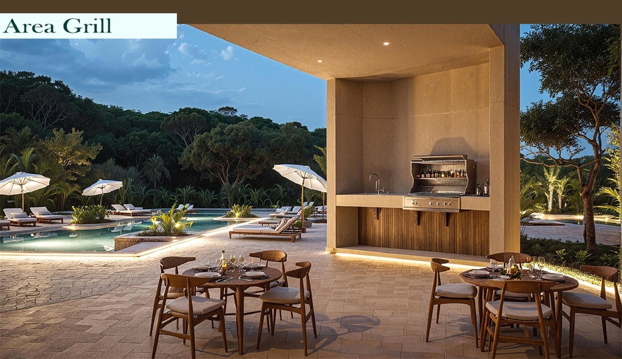 Render al aire libre Los Robles Residencial